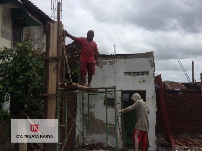 Mencari kontraktor renovasi rumah tercepat di Jogja